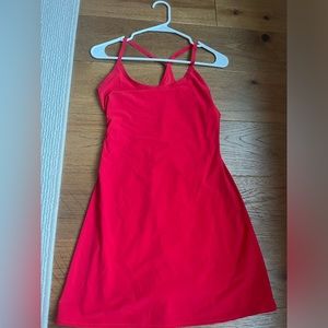 Red Outdoor Voices Exercise Dress- size small